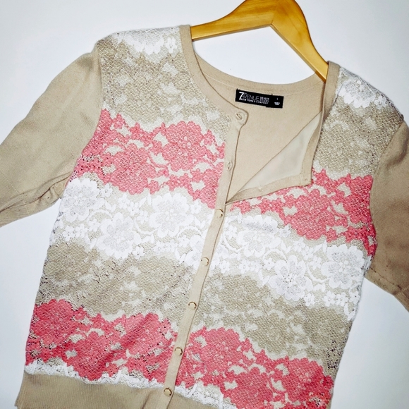 NY&C Button up Cardigan - Picture 2 of 4